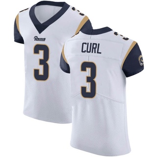 Elite Kamren Curl Men's Los Angeles Rams Vapor Untouchable Jersey - White