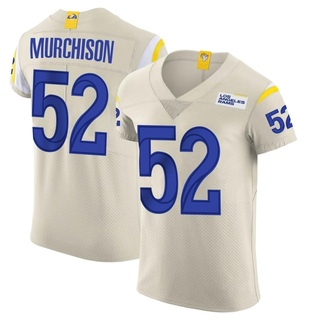 Elite Larrell Murchison Men's Los Angeles Rams Bone Vapor Jersey