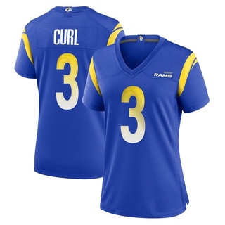 Game Kamren Curl Women's Los Angeles Rams Alternate Jersey - Royal