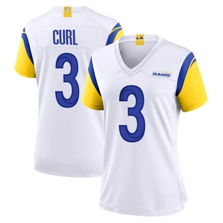 Game Kamren Curl Women's Los Angeles Rams Jersey - White