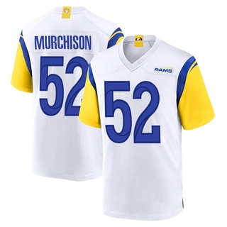 Game Larrell Murchison Men's Los Angeles Rams Jersey - White