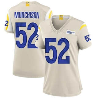 Game Larrell Murchison Women's Los Angeles Rams Bone Jersey