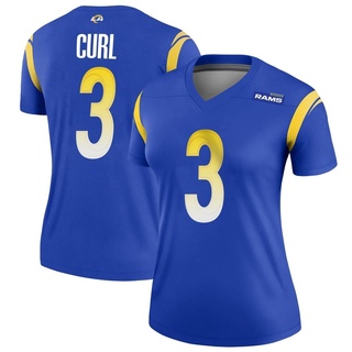 Legend Kamren Curl Women's Los Angeles Rams Jersey - Royal