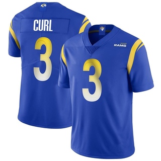 Limited Kamren Curl Men's Los Angeles Rams Alternate Vapor Untouchable Jersey - Royal