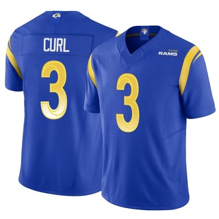 Limited Kamren Curl Men's Los Angeles Rams Vapor F.U.S.E. Jersey - Royal