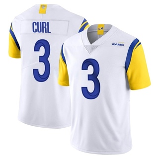 Limited Kamren Curl Men's Los Angeles Rams Vapor Untouchable Jersey - White