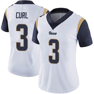 Limited Kamren Curl Women's Los Angeles Rams Vapor Untouchable Jersey - White