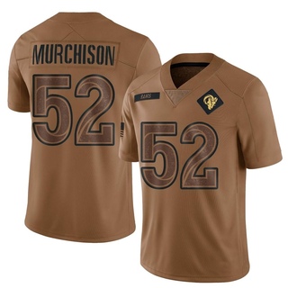 Limited Larrell Murchison Men's Los Angeles Rams 2023 Salute To Service Jersey - Brown