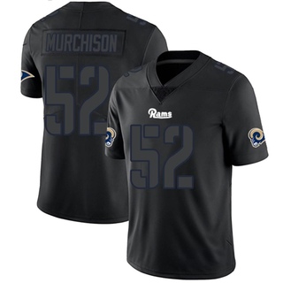 Limited Larrell Murchison Men's Los Angeles Rams Jersey - Black Impact