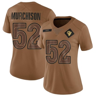 Limited Larrell Murchison Women's Los Angeles Rams 2023 Salute To Service Jersey - Brown